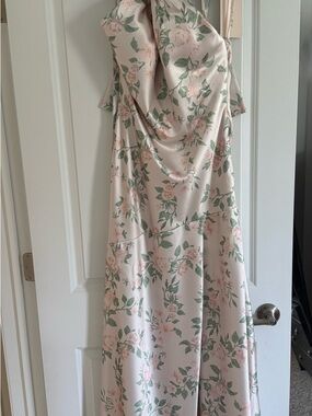 NEVER WORN or Altered Revelry Athena Satin Gown